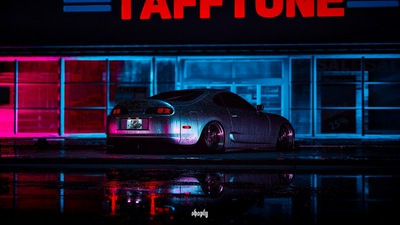 Toyota Supra Need For Speed City 4k