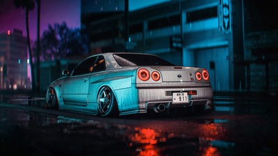 Nissan Skyline GT R R34 Need For Speed 4k