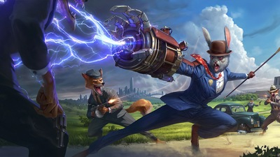 Мистер Блу Артвоен Стихий