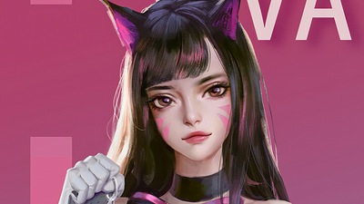 Dva Overwatch 2 Искусство