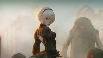 Фан-Арт 2B От Nier