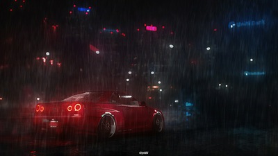 RedComet Need For Speed Nissan Skyline 4k