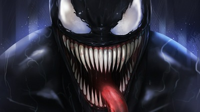 Цифровой фан-арт Venom 5k