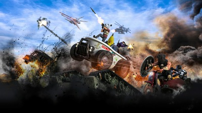 Оформление мобильных игр Squad Up Jake Clark в формате 4k