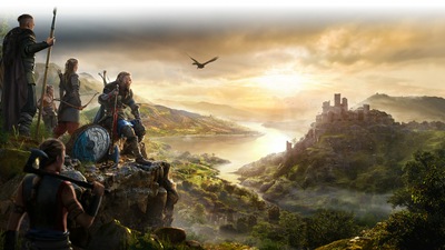 Игра Assassins Creed Valhalla 2020 в формате 4k