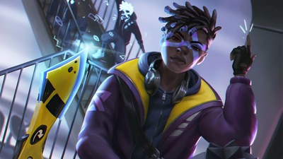 Истинный урон Ekko Fanart 4k