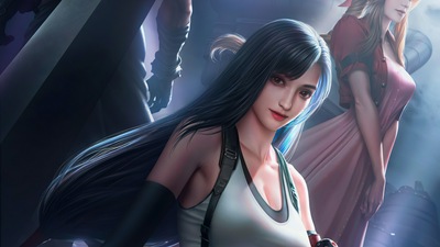 Тифа Локхарт в Final Fantasy VII 4k