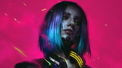 Обложка Cyberpunk 2077 в формате 4k