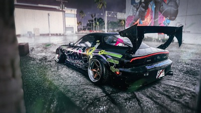 Mazda Rx7 Запрещена на улице Nfs