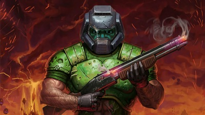 Морское произведение искусства Doom