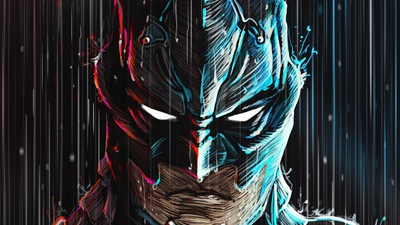 Цифровое художественное произведение Batman 4k
