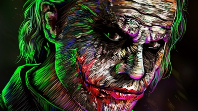 Цифровое искусство Joker 4k
