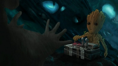 Произведение искусства Baby Groot 10k