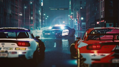 Голубой флаг The Crew 2 4k