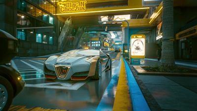 Киберпанк 2077 Hyper Ride 4k