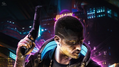 Киберпанк 2077 Безумные люди 4k