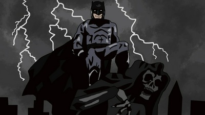 Художественное произведение Бэтмена 5k