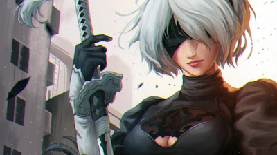 Фанарт игры Nier Automata