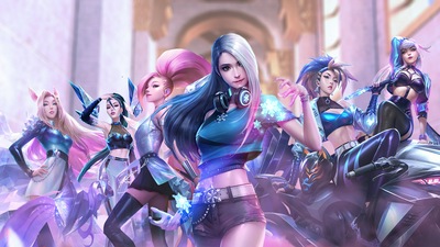 Kda X Луна Сноу