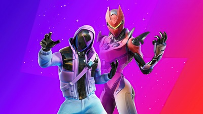 Fortnite Galaxy Blue 2021 4k