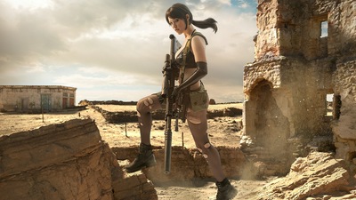 Metal Gear Solid Тихий косплей 4k