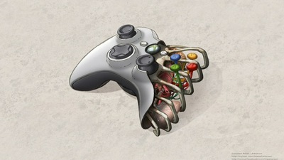 Минимализм консоли Xbox 360