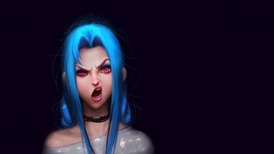 Произведение искусства Jinx League Of Legends