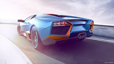Художественное оформление Lamborghini CGI