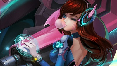 Обложка Dva Overwatch 4