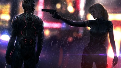 Девушка с пистолетом Художественное произведение