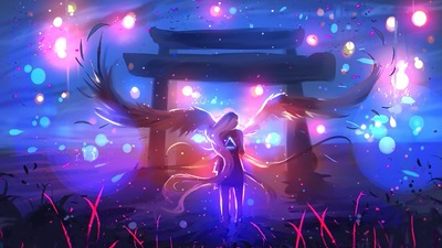 Крылья фантазии ангела