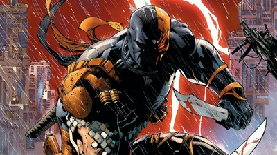 Иллюстрация комикса Deathstroke 4k