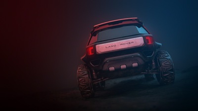 Концептуальное художественное произведение Land Rover