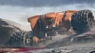 Художественное оформление гусеничного движителя