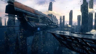 Космический корабль Scifi City