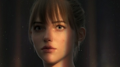 Произведение искусства красивой девушки