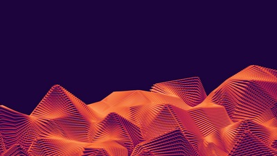 Горы 5k Цифровое искусство