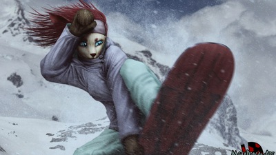 Сделайте Сальто на ледяном скейтборде