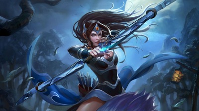 Фантазийная Девушка со стрелой