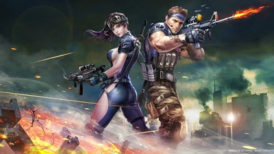 Девочка-Боец И Мальчик с Большими Пушками