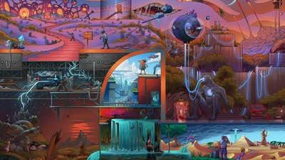 Сказочный пейзаж