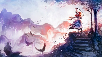 Магическое заклинание Фэнтези Цифровое искусство 5k