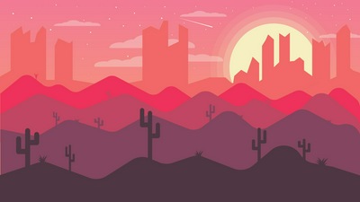 Искусство закатных гор