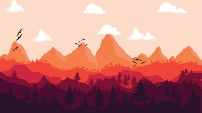 Красочные иллюстрации, изображающие Природу