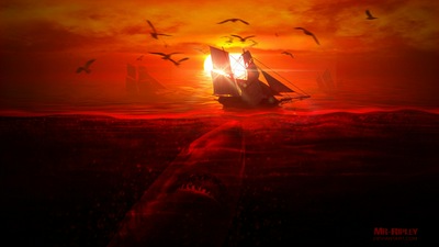 Кровавое море 4k