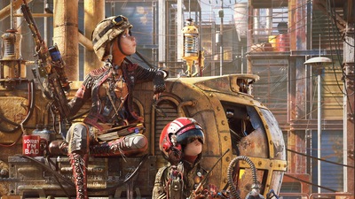 Пилот дрона 4k