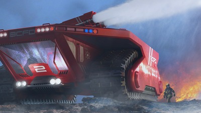 Поездка лесного пожарного на 5 км