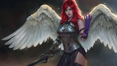 Девушка с крыльями