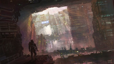 Концепт-арт Scifi