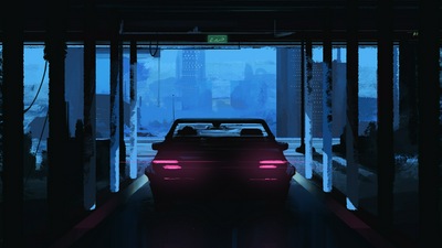 Вечерняя поездка Покраска автомобиля